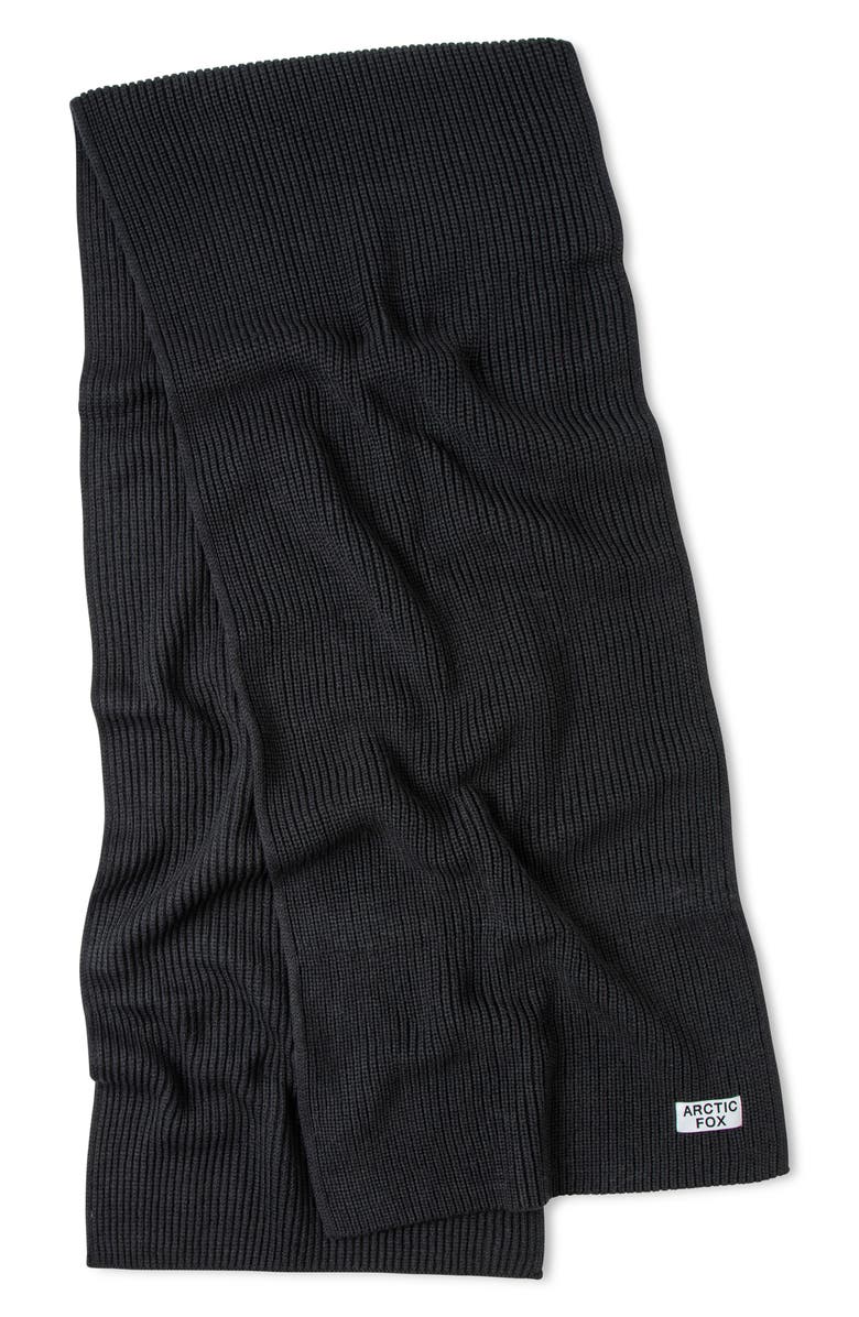 Arctic Fox & Co The Recycled Bottle Scarf, Alternate, color, Black Onyx