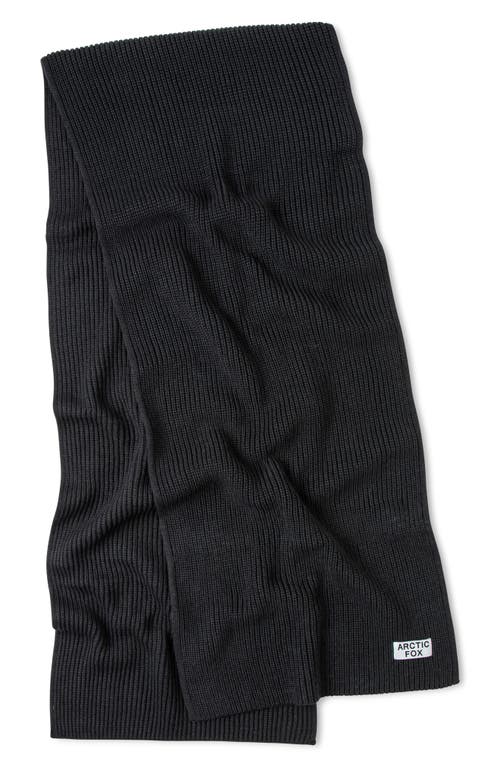 Arctic Fox & Co. Arctic Fox & Co The Recycled Bottle Scarf In Black