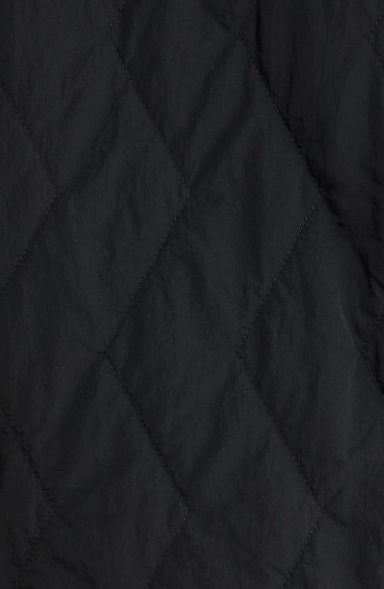 prAna Encinitas Water Repellent Quilted Field Coat, Alternate, color, Black