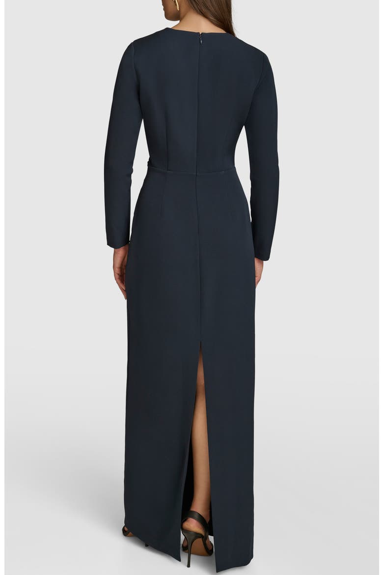 Long Sleeve Maxi Dress, Alternate, color, NIGHTFALL/ NIGHTFALL