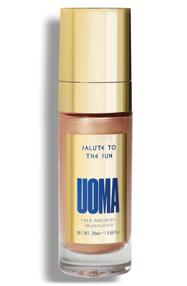 UOMA Beauty Salute to the Sun Highlighter, Main, color,