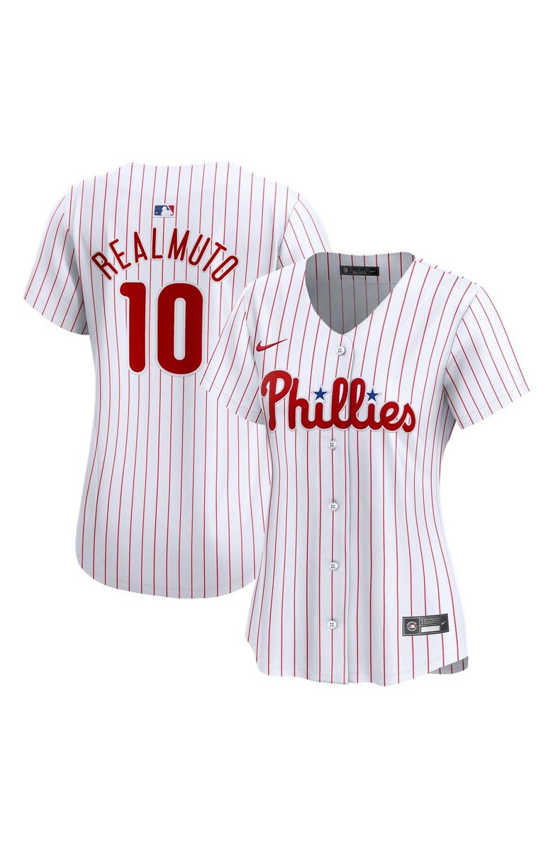 Nike Women's Nike J.T. Realmuto White Philadelphia Phillies Home Limited Player Jersey, Main, color, White