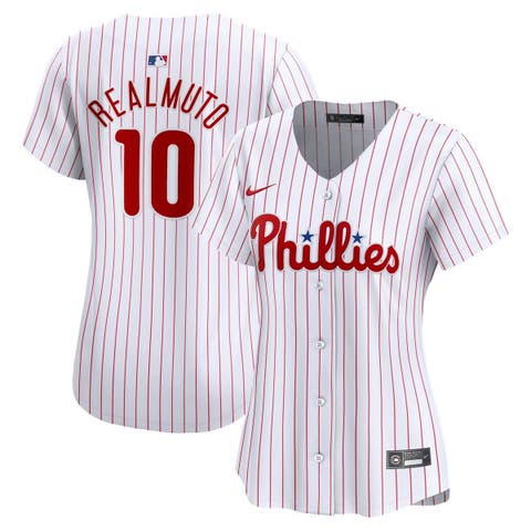 Women's Nike J.T. Realmuto White Philadelphia Phillies Home Limited Player Jersey