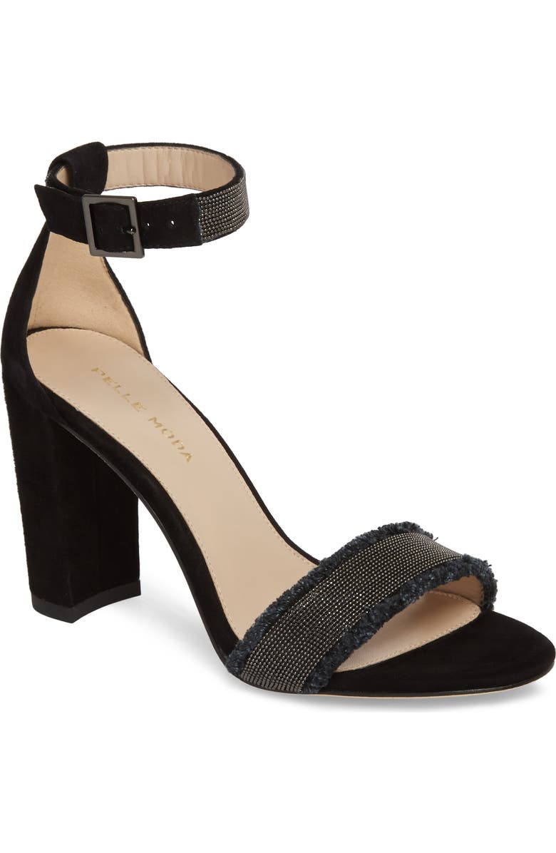 Pelle Moda Bonnie6 Embellished Sandal, Main, color,