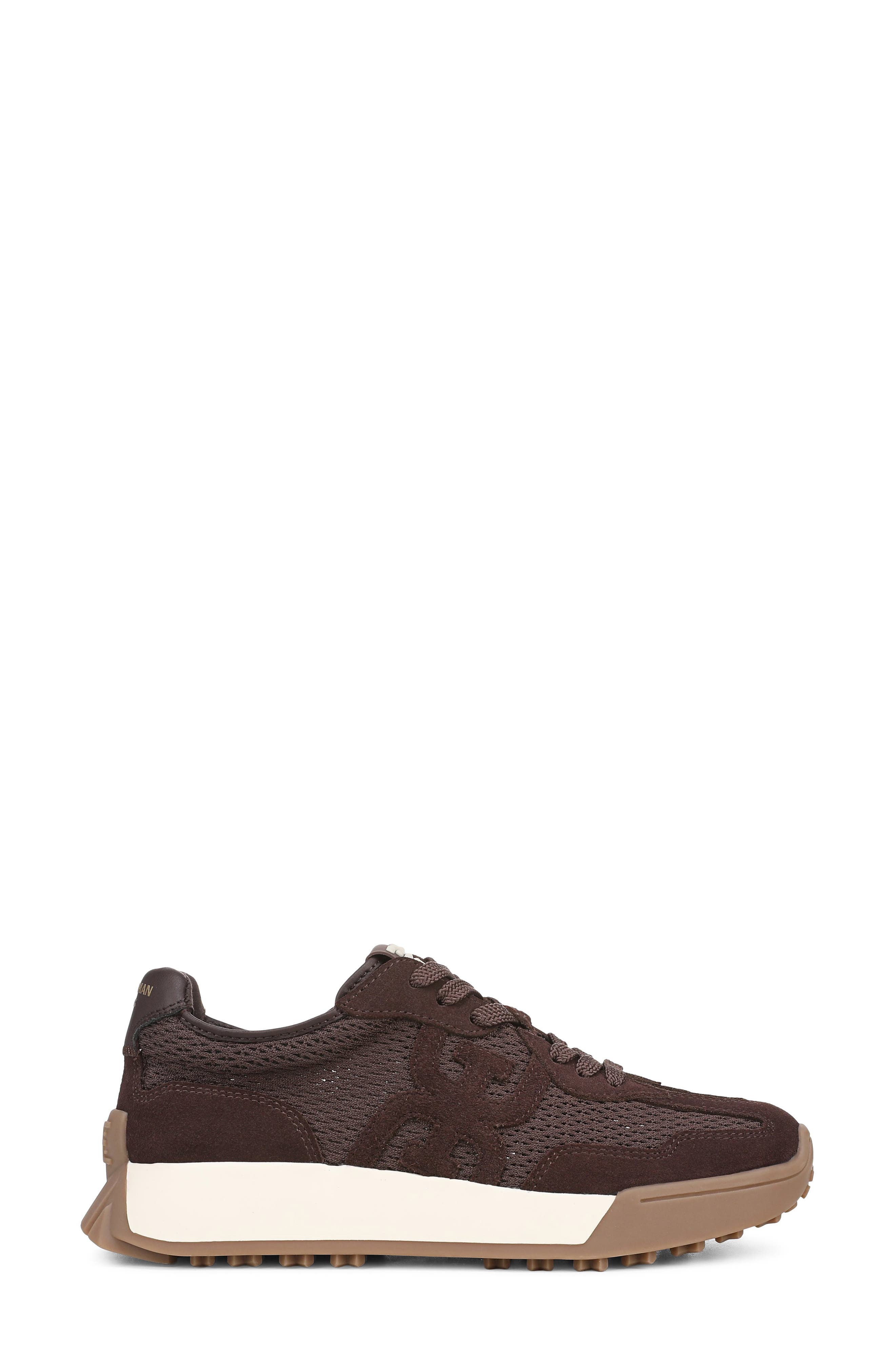 Langley Mesh Sneaker, Alternate, color, CAFE NOIR