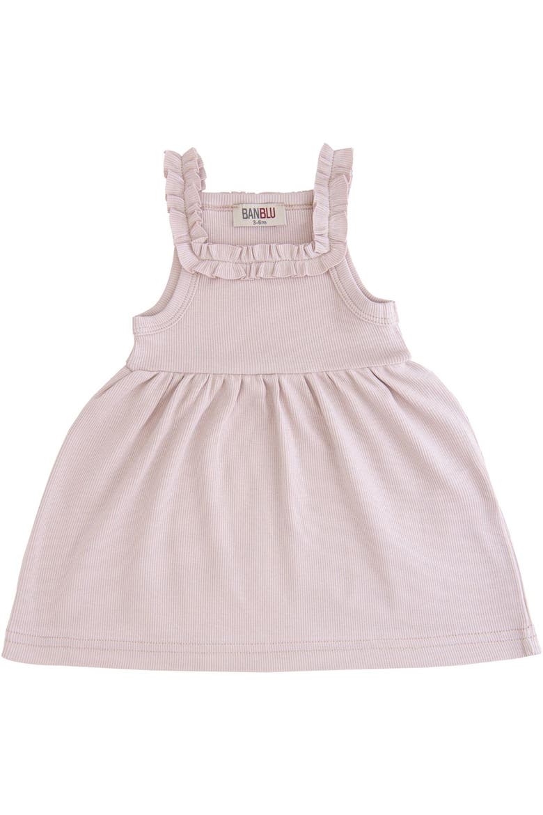 Ruffled Charm Sleeveless Dress, Main, color, Pink