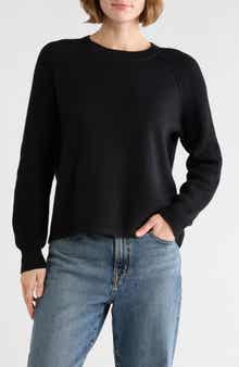 Vince Ribbed Cotton Pullover