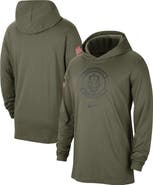 Nike Men's Nike  Olive Arkansas Razorbacks Military Pack Long Sleeve Hoodie T-Shirt