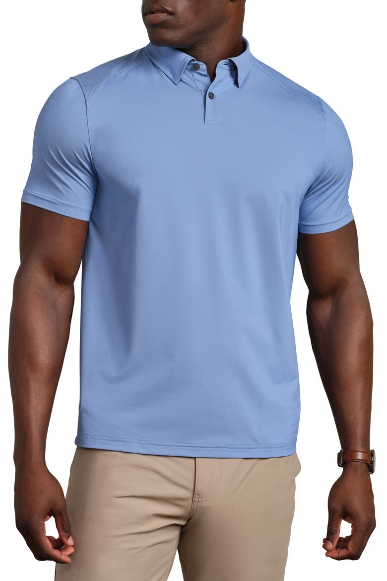Commuter Polo, Main, color, TRUE BLUE OXFORD