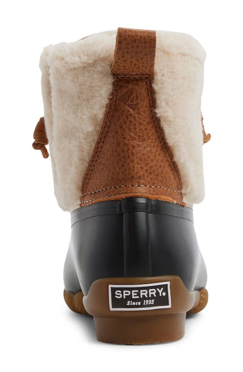 Sperry Saltwater Waterproof Lambswool Boot In Multi