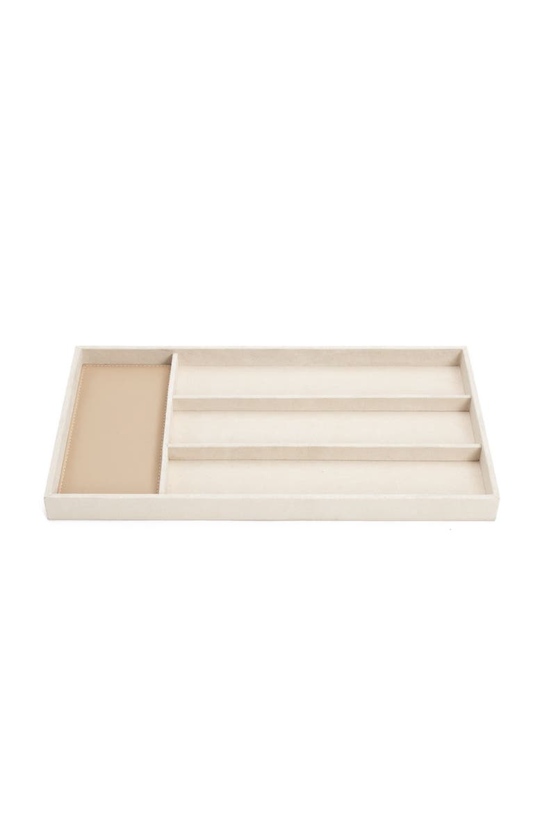 Vault 3 Piece Watch Strap Tray Insert, Main, color, Beige