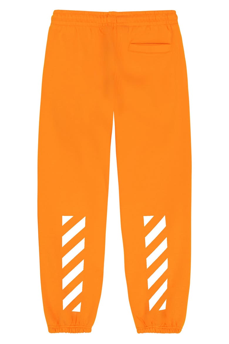 Kids' Diag Joggers, Alternate, color, ORANGE TIGER