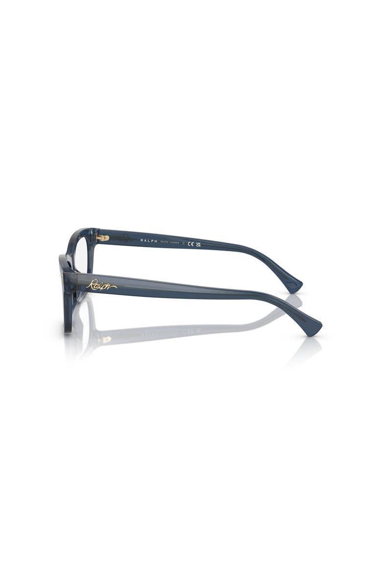 54mm Rectangle optical glasses, Alternate, color, Blue