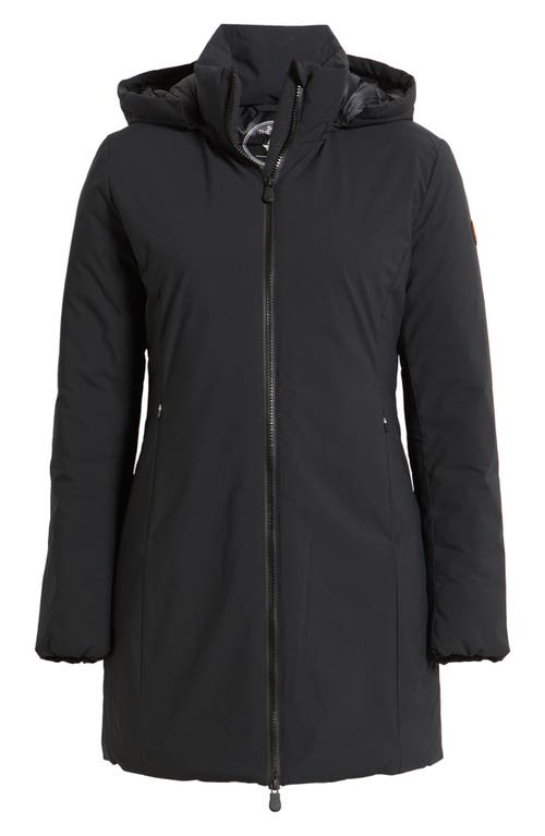 Save The Duck Rachel Hooded Jacket In Black