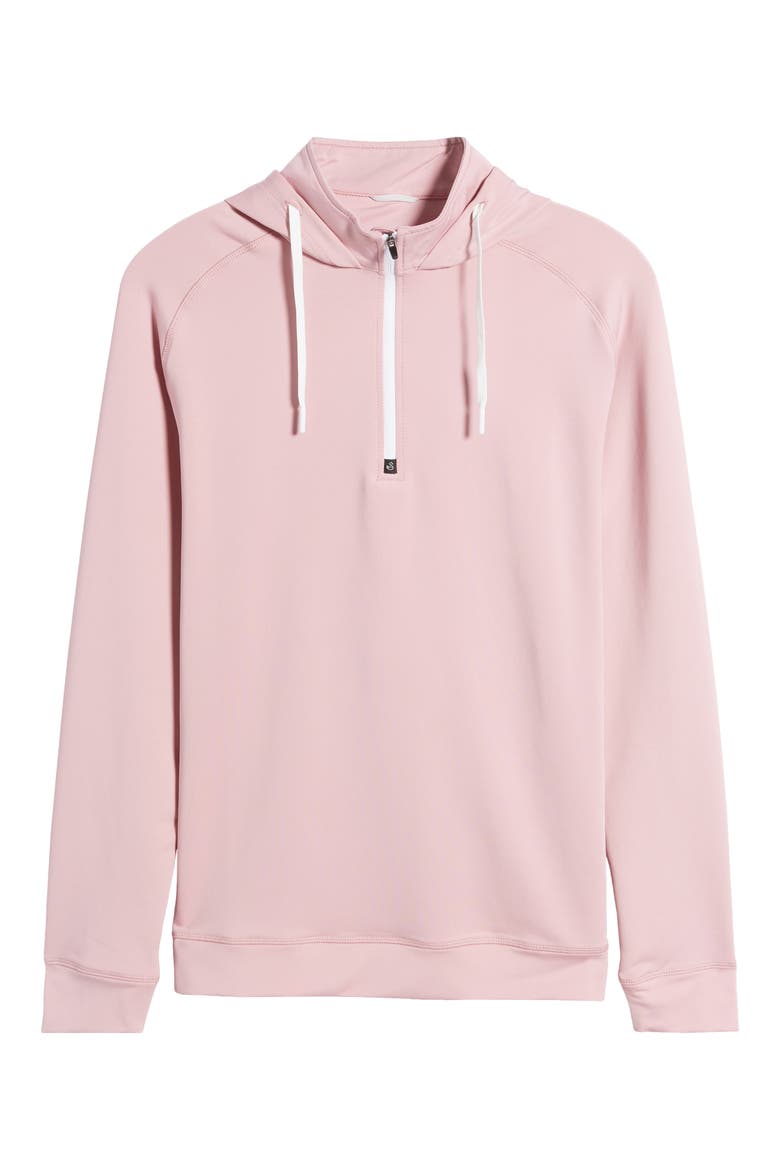 Vandyke Half Zip Hoodie, Alternate, color, PLUMERIA