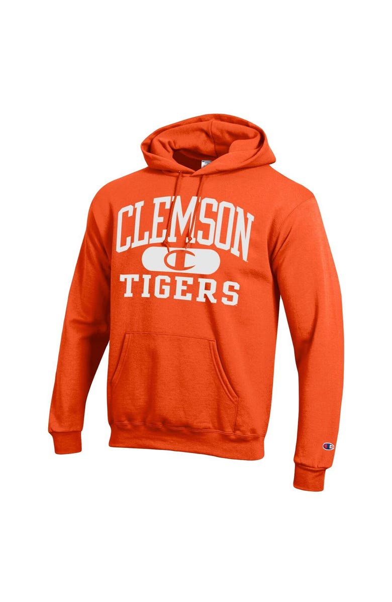 Champion Men's Champion Orange Clemson Tigers Arch Pill Pullover Hoodie, Alternate, color, Orange