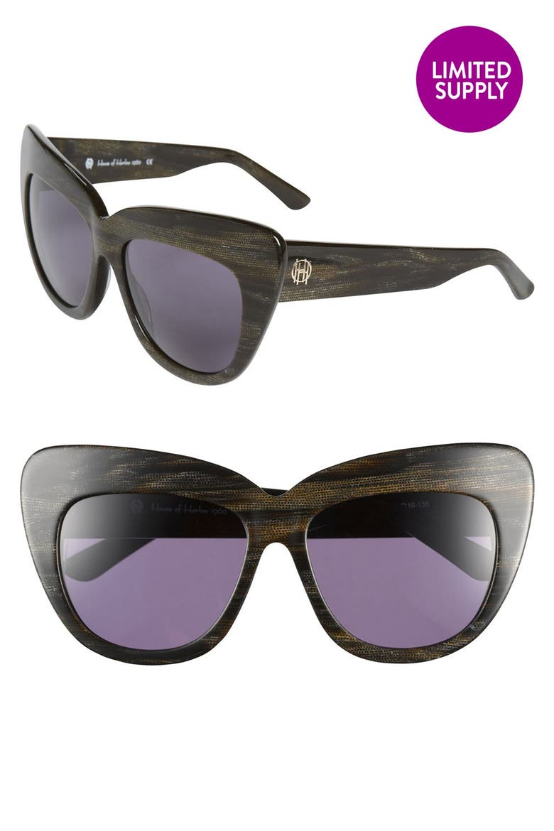 'Chelsea' 56mm Sunglasses, Main, color, GOLD DUST