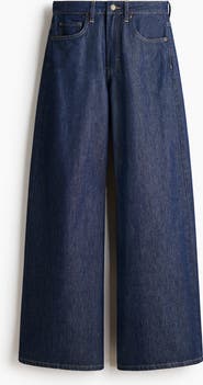 H&M Wide High Waist Jeans