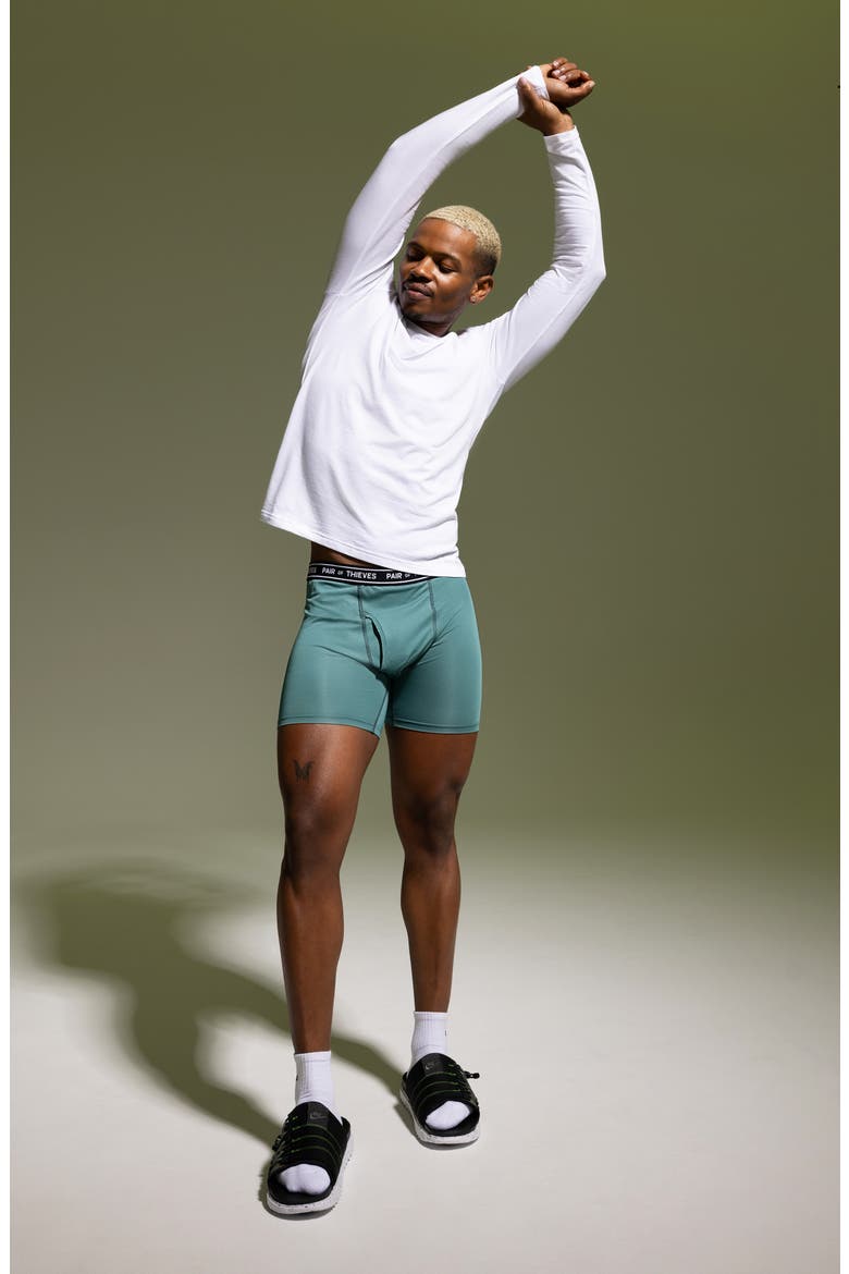 3-Pack Performance Boxer Briefs, Alternate, color, BLACK
