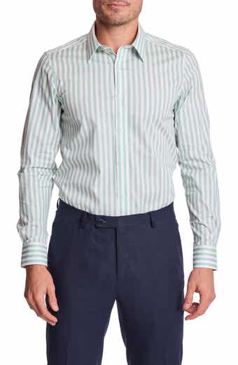 Parker Trim Fit Stretch Cotton Button-Up Shirt