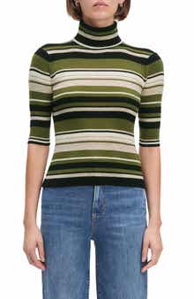 Favorite Daughter The Amelia Merino Wool Turtleneck Top
