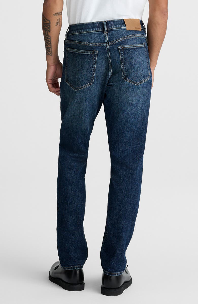 Madewell Athletic Slim Jeans, Alternate, color, Danden Wash