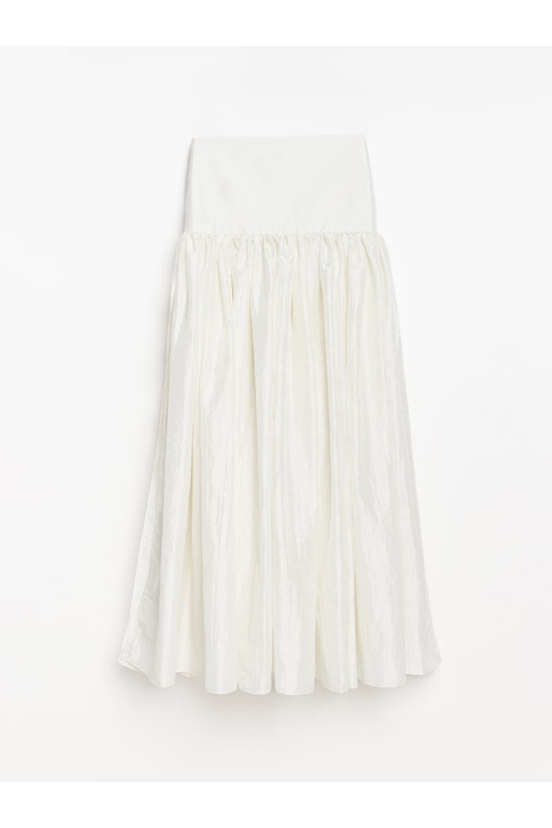 Maxi Bridal Taffeta Skirt, Alternate, color, Ivory
