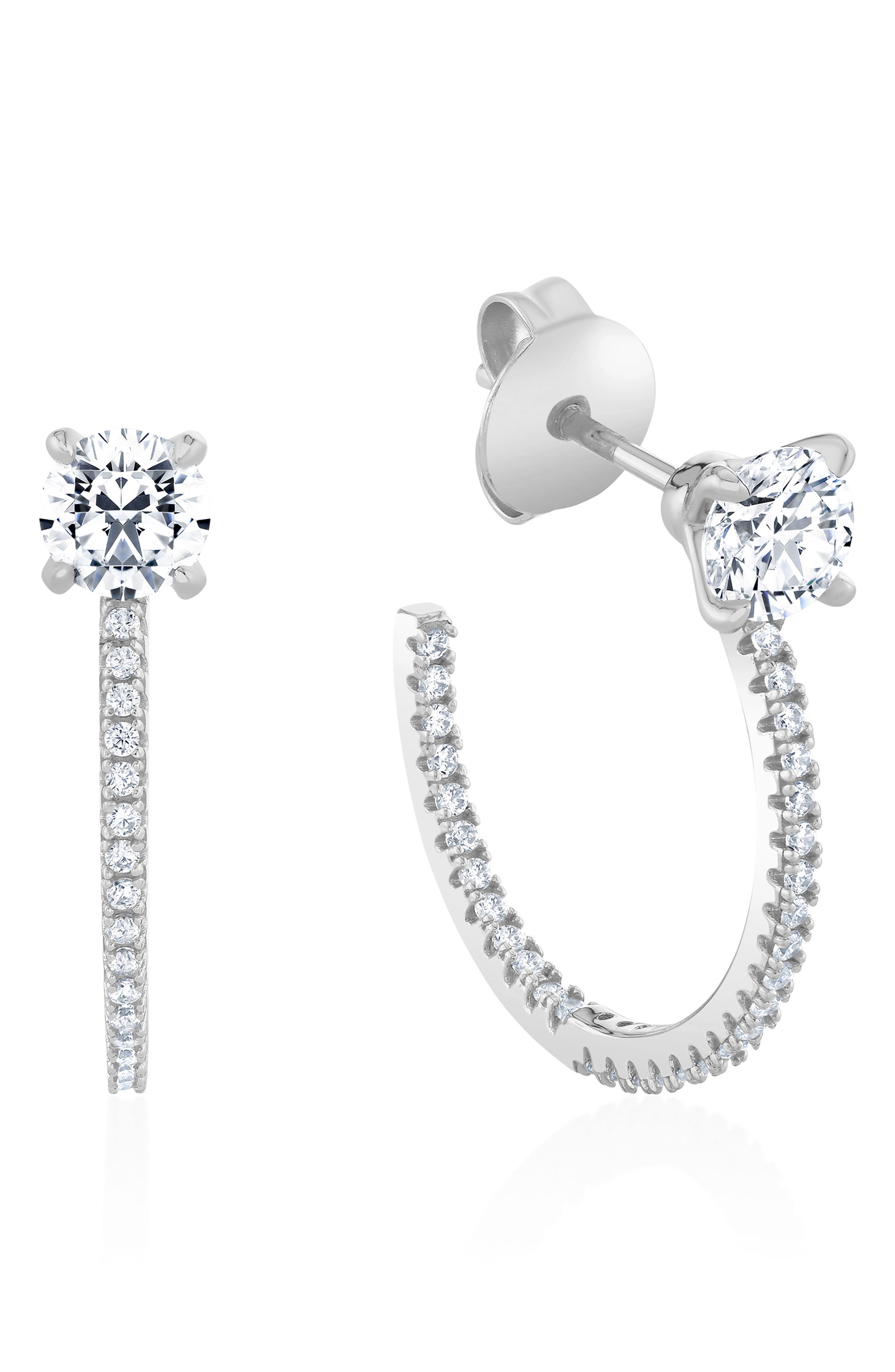 selected PURE PLATINUM / CLEAR STONE