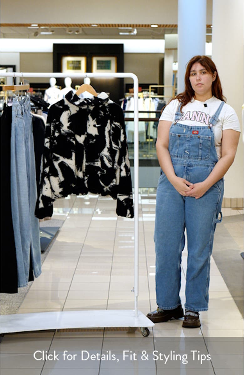 AOP Street Oversize Faux Shearling Jacket, sales video thumbnail