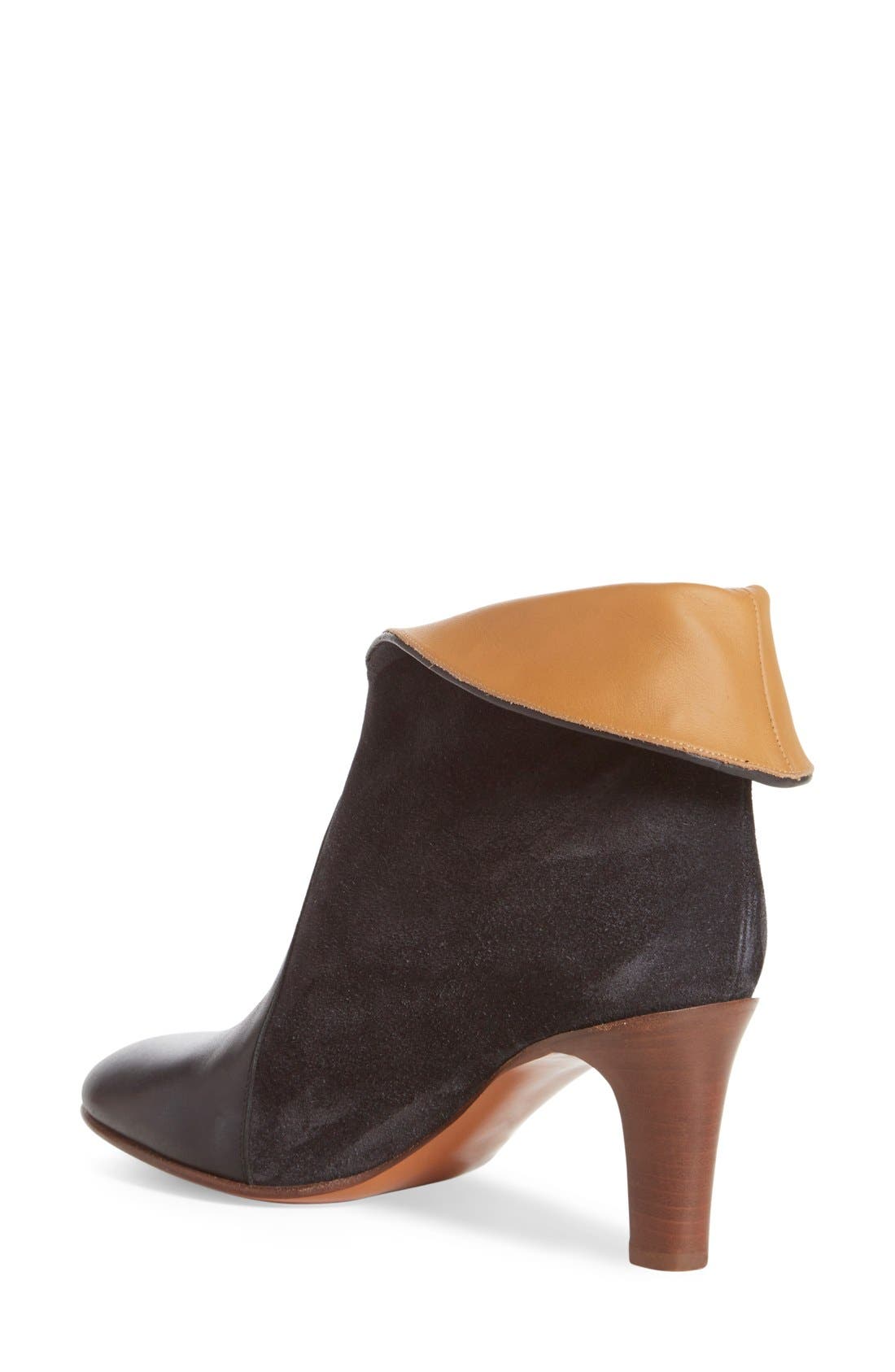 Chloé Foldover Bootie, Alternate, color, 