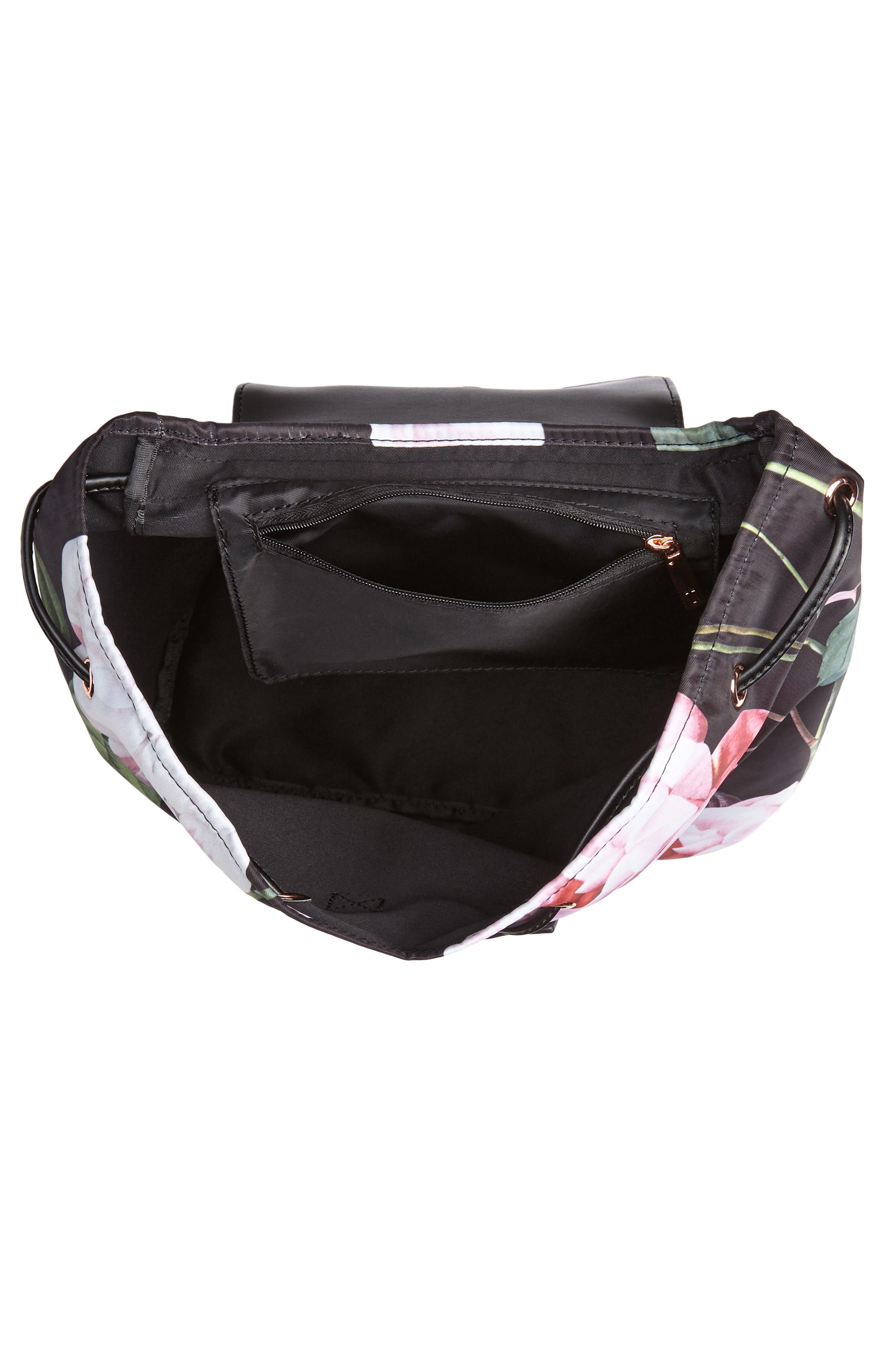 Ted Baker London Jullie Iguazu Print Nylon Backpack, Alternate, color, 