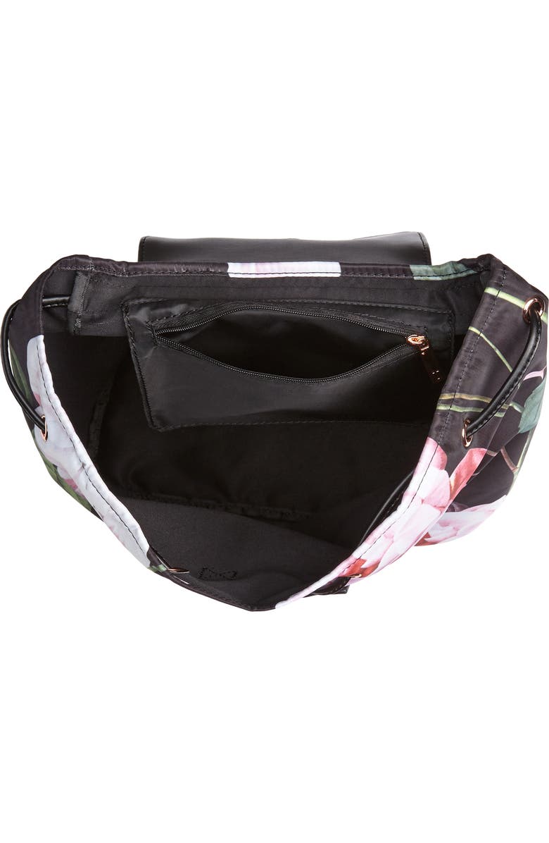 Ted Baker London Jullie Iguazu Print Nylon Backpack, Alternate, color,