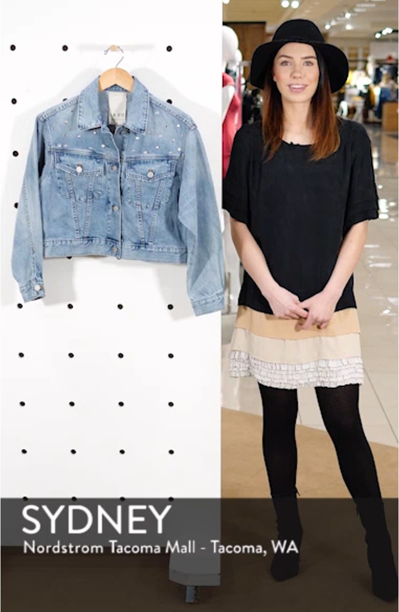 Embellished Denim Jacket, sales video thumbnail