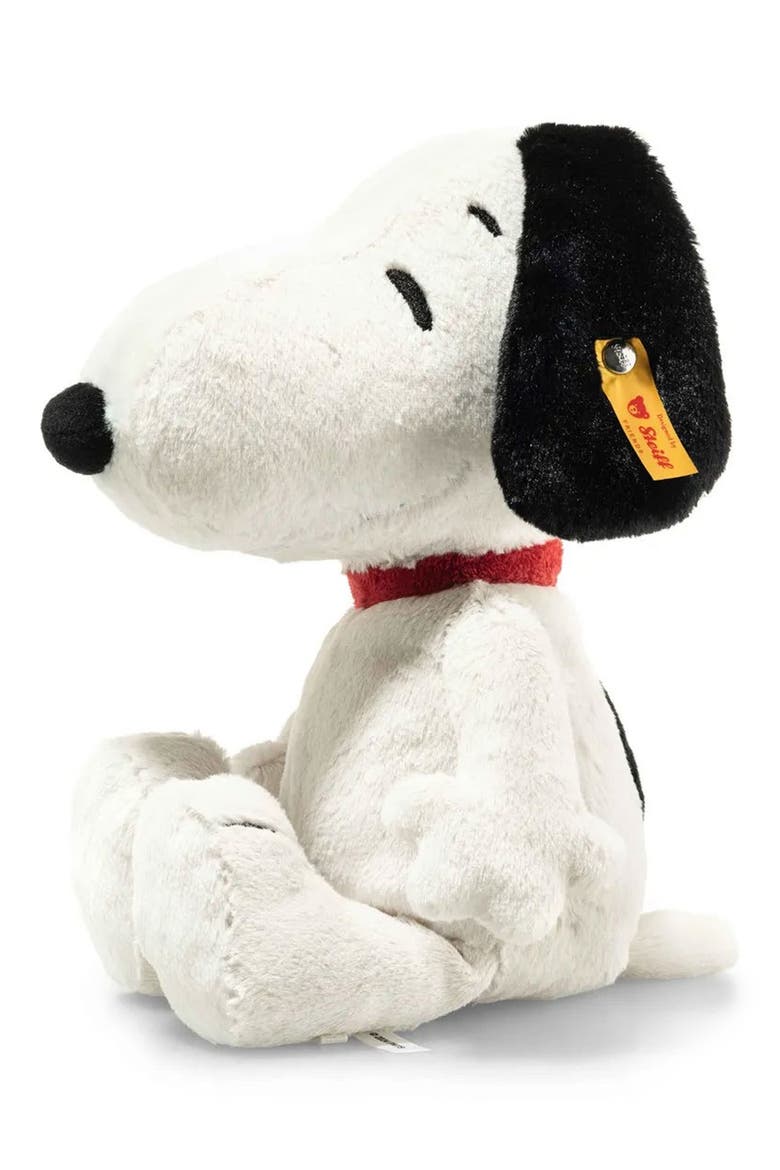 Snoopy Plushie, Alternate, color, WHITE