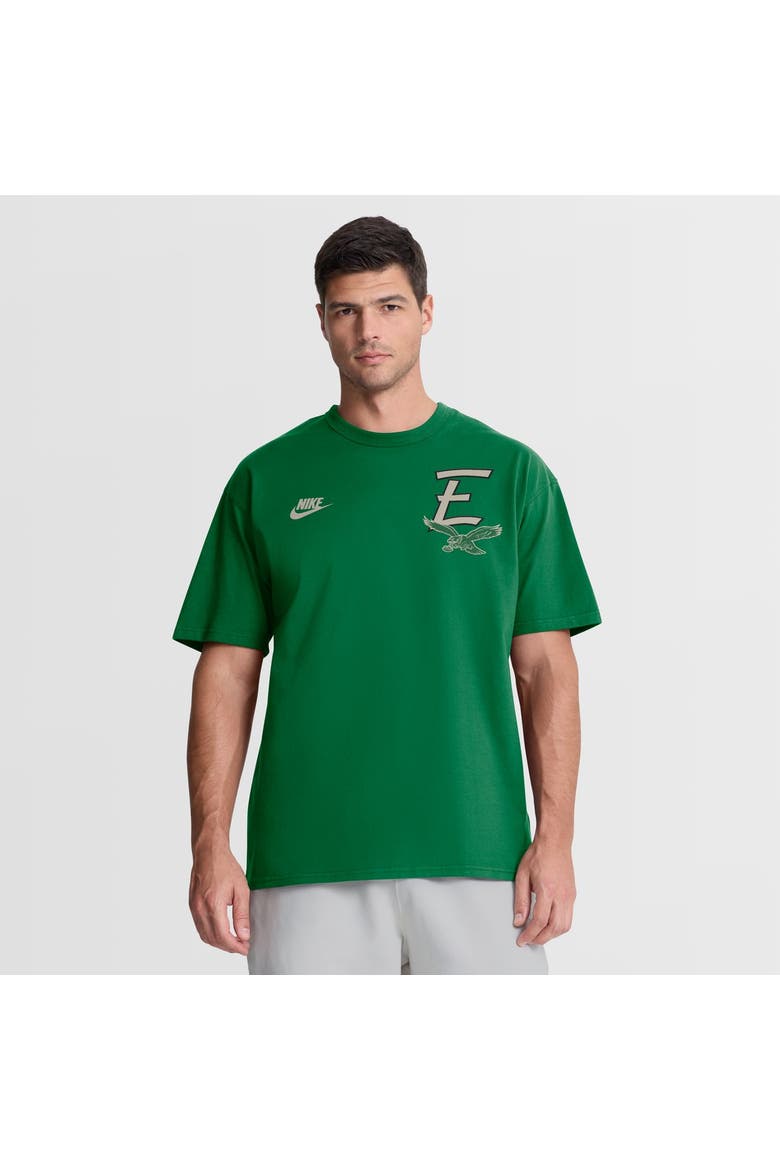 Men's Nike Kelly Green Philadelphia Eagles Night Primary Max90 T-Shirt, Main, color, Kelly Green