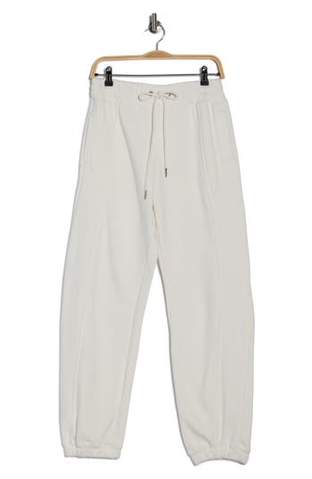Free People Fp Movement Sprint To The Finish Seamed Sweatpants In White