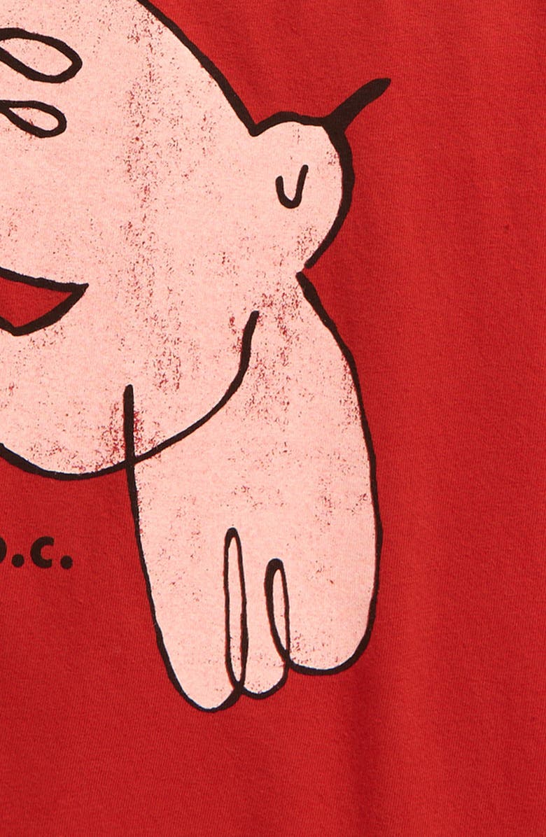 Bobo Choses Kids' Freedom Bird Long Sleeve Organic Cotton Graphic T-Shirt, Alternate, color, 