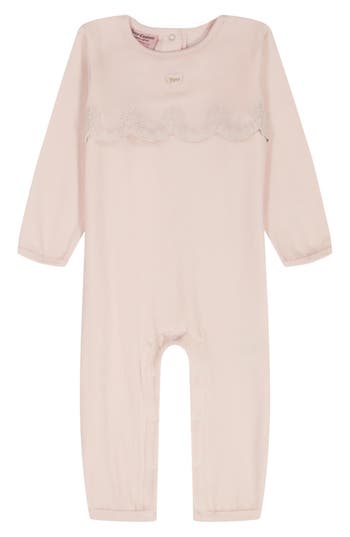 Juicy Couture Babies' Velour Coverall In Pink