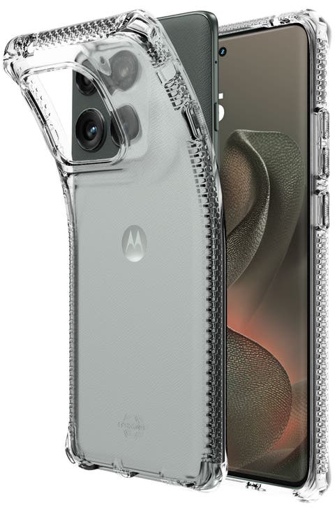 Spectrum_R Clear Case for Motorola Moto Edge (2025)