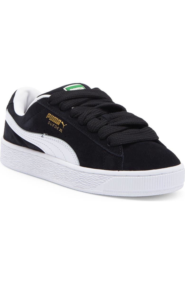 PUMA Kids' Suede XL Sneaker, Main, color, Black