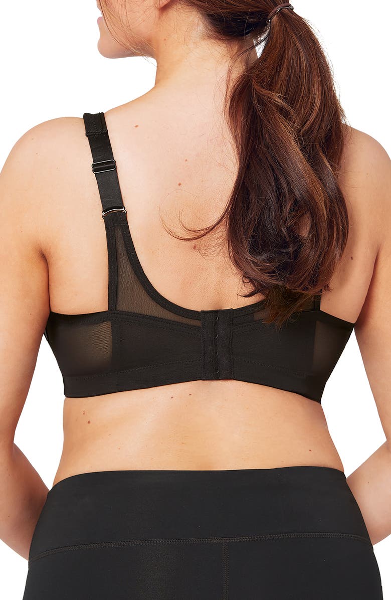 Glamorise MagicLift<sup>®</sup> Seamless Sports Bra, Alternate, color, Black