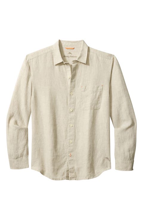 Sea Glass Breezer Original Fit Linen Shirt