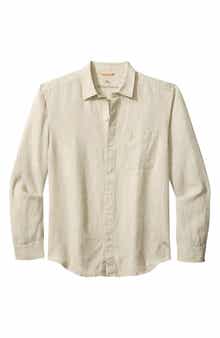 Tommy Bahama Sea Glass Breezer Original Fit Linen Shirt