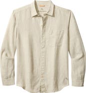 Tommy Bahama Sea Glass Breezer Original Fit Linen Shirt