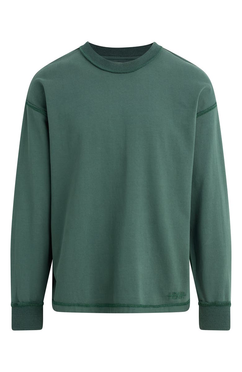 Hudson Jeans Heavyweight Cotton Long Sleeve T-Shirt, Alternate, color, 