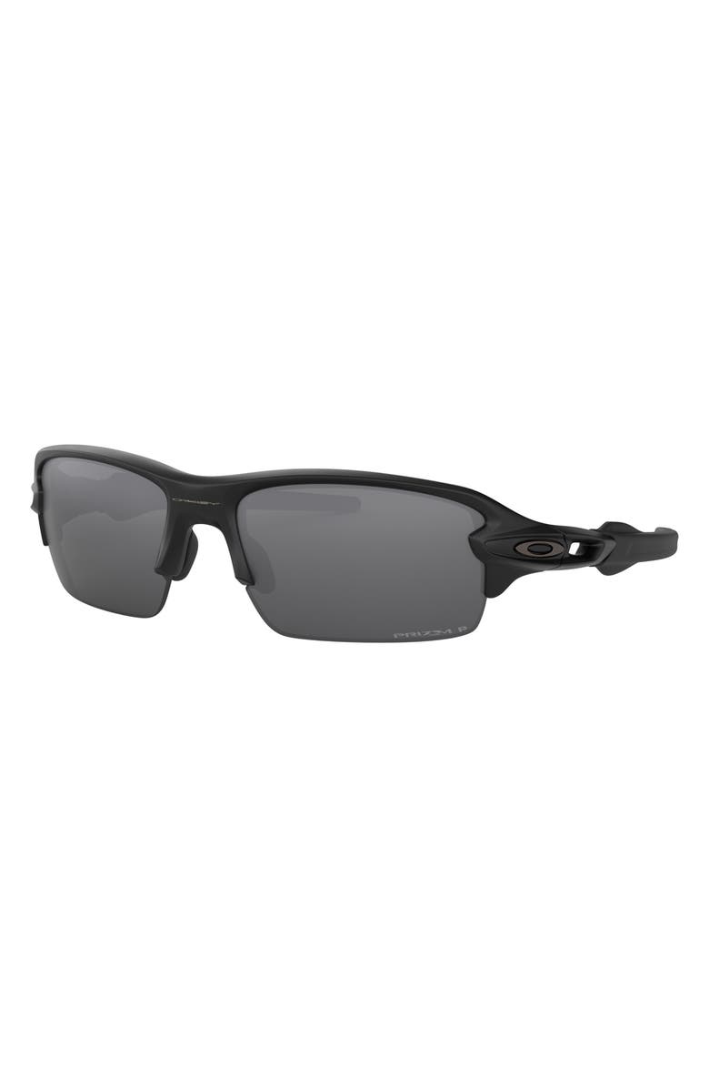 Oakley Kids' Flak XS 59mm Prizm<sup>™</sup> Polarized Rectangular Sunglasses, Alternate, color, 