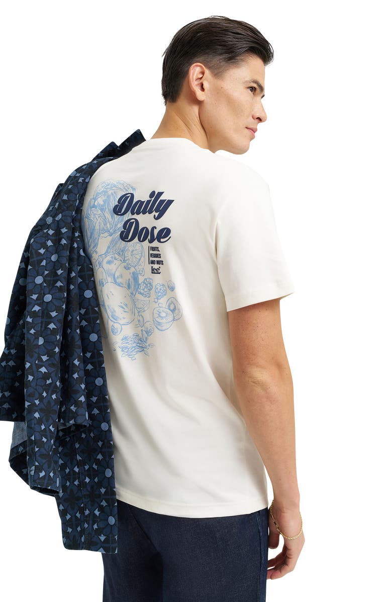 Lee Essential Graphic T-Shirt, Alternate, color, Ecru