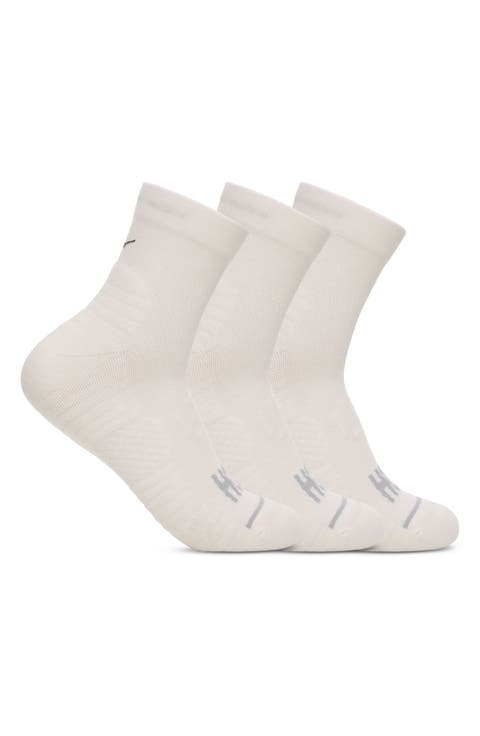 Run 3-Pack Quarter Socks