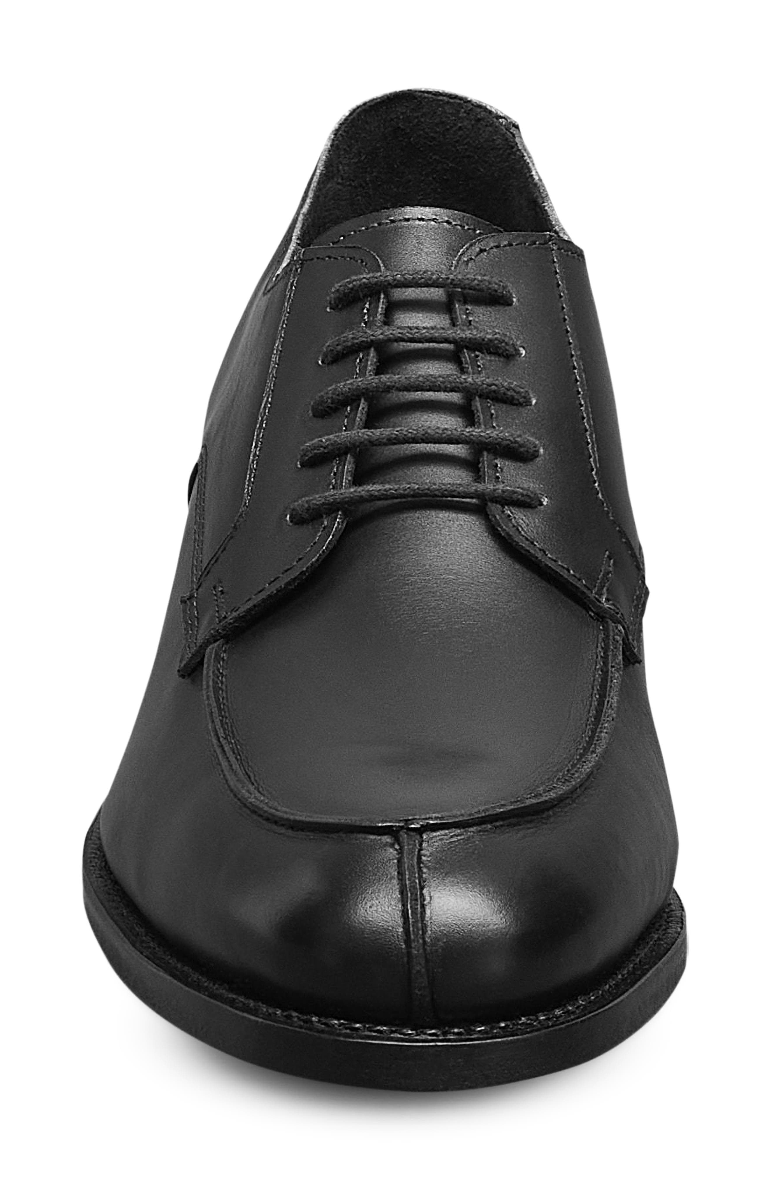 Jalisco Leather Derby, Alternate, color, BLACK