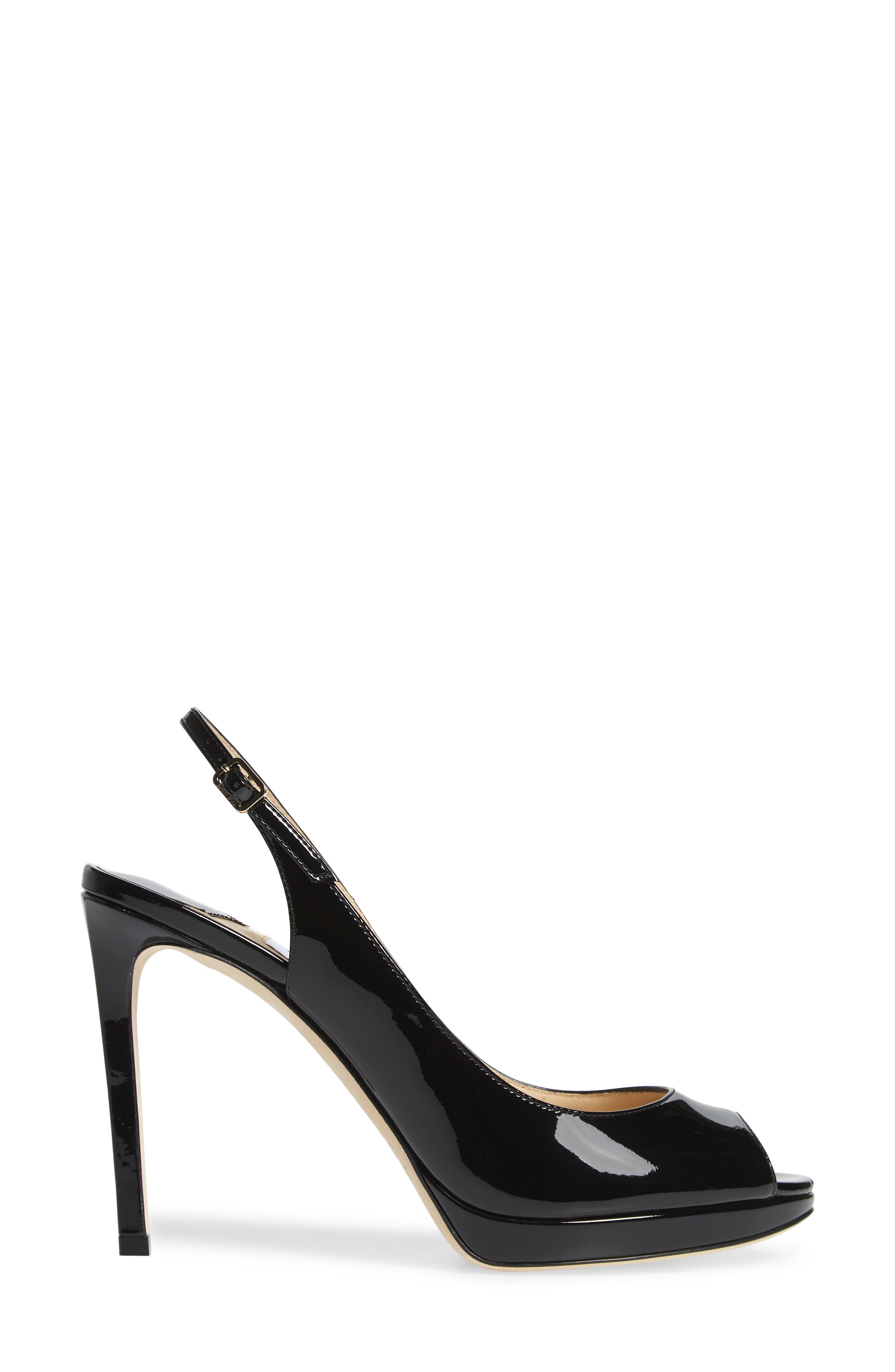 Jimmy Choo Nova Patent Slingback Sandal, Alternate, color, 